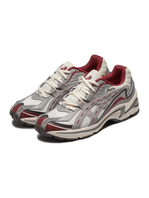 Кроссовки гелевые preleus Asics — изображение 2 из 4, серый/красный/белый