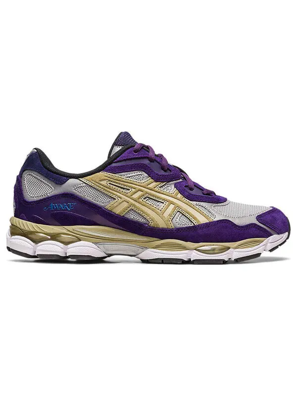 Кроссовки awake ny x gel nyc Asics — изображение 2 из 4, фиолетовый/золотистый
