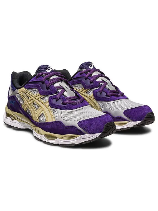 Кроссовки awake ny x gel nyc Asics — изображение 3 из 4, фиолетовый/золотистый