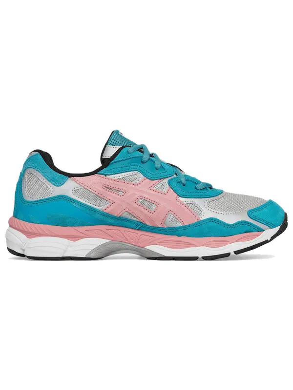 Кроссовки гель nyc x awake ny Asics — изображение 2 из 4, синий/серый/розовый