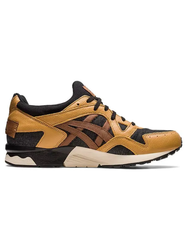 Кроссовки гель лайт v Asics — изображение 2 из 4, коричневый/черный