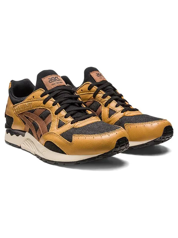 Кроссовки гель лайт v Asics — изображение 3 из 4, коричневый/черный