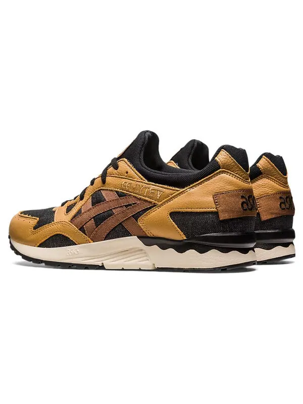 Кроссовки гель лайт v Asics — изображение 4 из 4, коричневый/черный