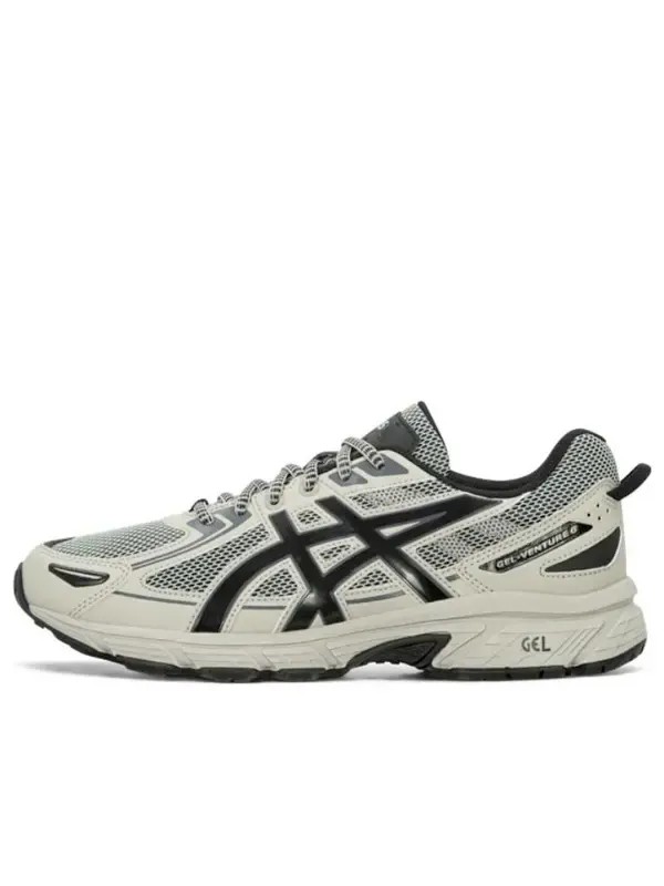 Кроссовки гель венчур 6 Asics — изображение 1 из 4, серый/черный