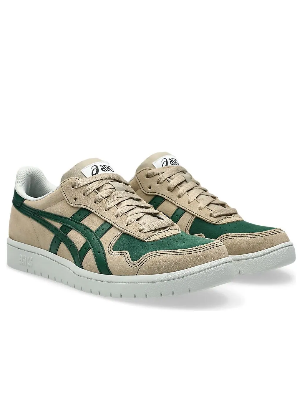 Кроссовки Asics Japan Pro 'Wood Crepe Evergreen' — изображение 2 из 7, бежевый
