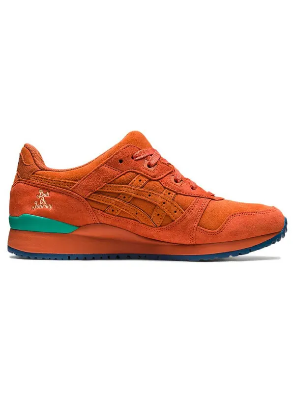 Кроссовки x ballaholic gel lyte iii og спортивная обувь Asics — изображение 2 из 4, оранжевый/зеленый/синий