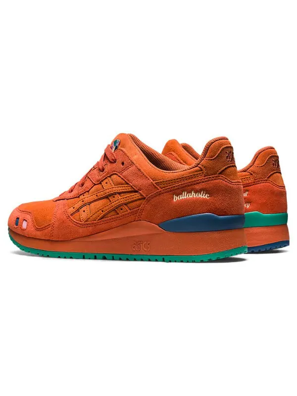 Кроссовки x ballaholic gel lyte iii og спортивная обувь Asics — изображение 4 из 4, оранжевый/зеленый/синий