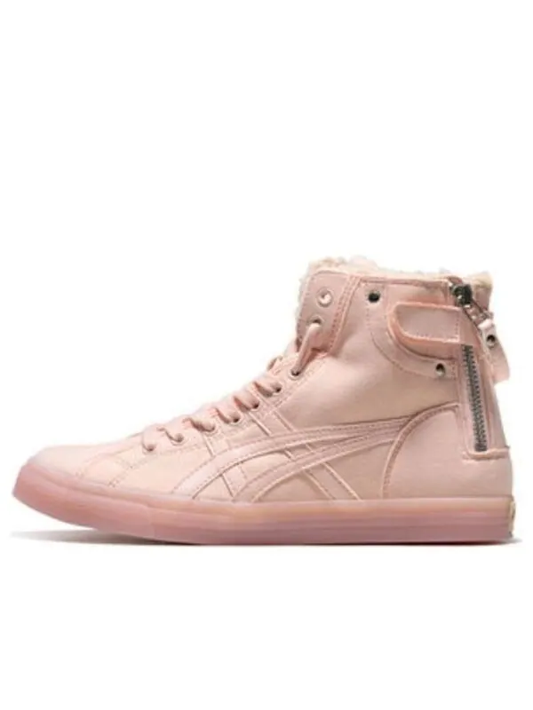 Кроссовки dc retro high top plus velvet casual trendy shoes Asics — изображение 1 из 4, розовый