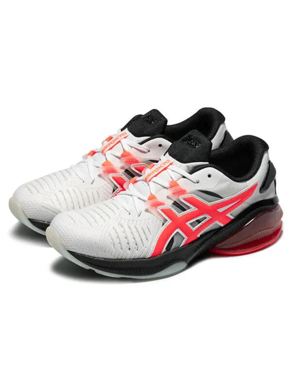 Кроссовки гель квантовая бесконечность джин Asics — изображение 3 из 4, черный/белый/красный