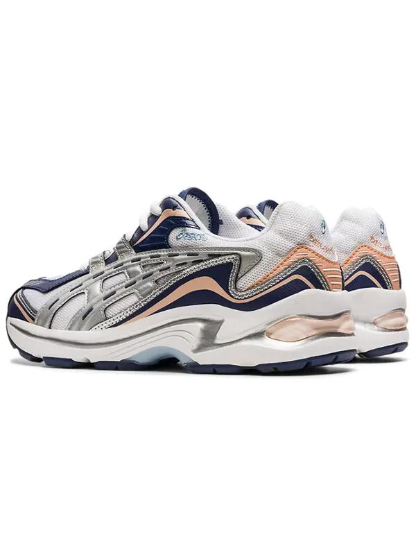 Кроссовки гелевые preleus Asics — изображение 4 из 4, белый/синий/серебристый