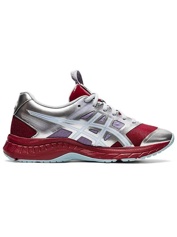 Кроссовки fn2 s gel contend 5 Asics — изображение 2 из 4, серебристый/красный
