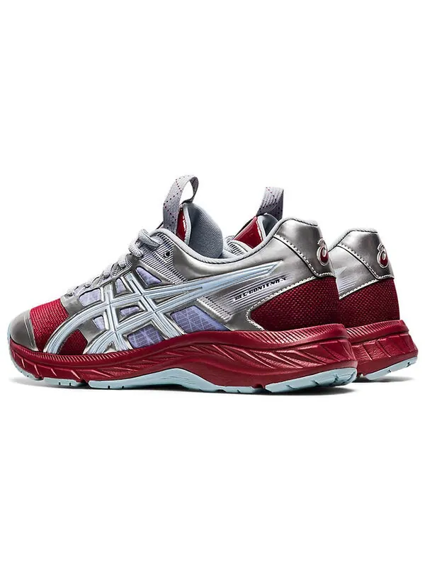 Кроссовки fn2 s gel contend 5 Asics — изображение 4 из 4, серебристый/красный