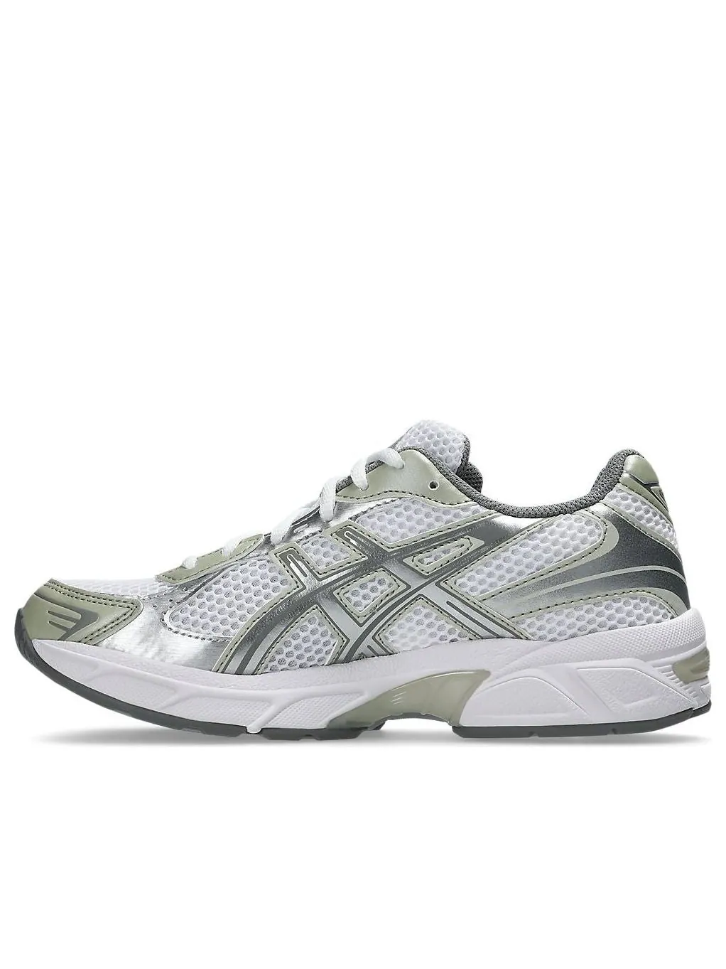 Кроссовки (WMNS) ASICS GEL-1130 'White Dried Leaf Green' — изображение 1 из 6, зеленый