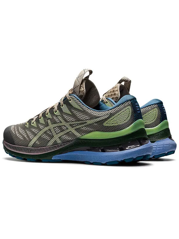 Кроссовки fn3 s gel kayano 28 Asics — изображение 4 из 4, серый/зеленый