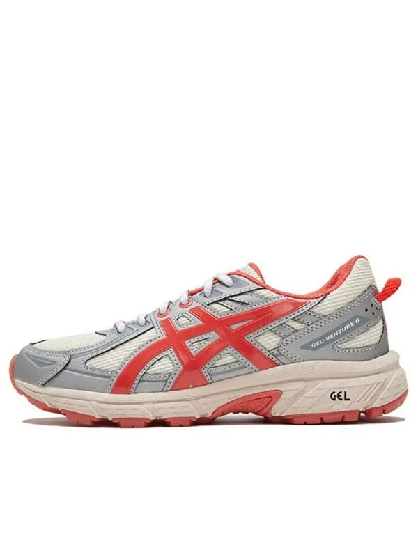 Кроссовки гелевые венчурные 6 х кирш Asics — изображение 1 из 4, серый/красный