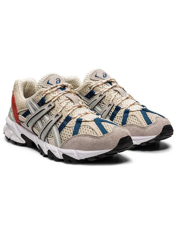 Кроссовки гель сонома 15 50 Asics — изображение 3 из 4, хаки/серый/синий/красный