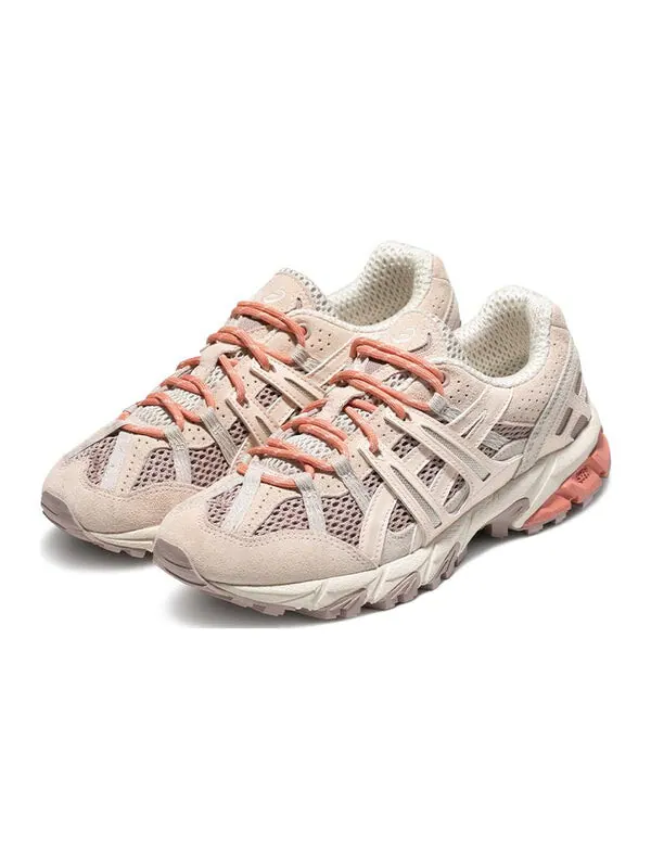 Кроссовки гель сонома 15 50 персиковый палевый Asics — изображение 3 из 4, белый
