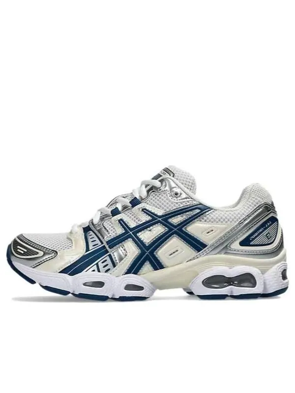 Кроссовки гель нимбус 9 Asics — изображение 1 из 4, белый/светлый индиго