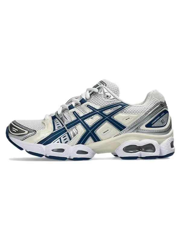 Кроссовки гель нимбус 9 Asics — изображение 2 из 4, белый/светлый индиго