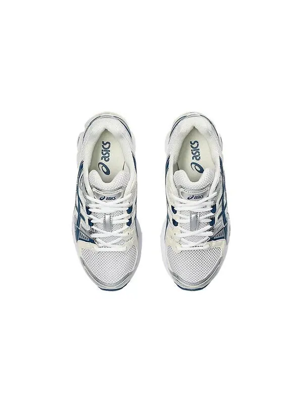 Кроссовки гель нимбус 9 Asics — изображение 4 из 4, белый/светлый индиго