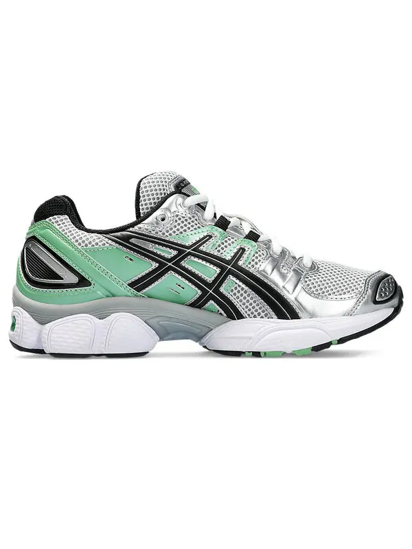 Кроссовки гель нимбус 9 Asics — изображение 2 из 4, белый
