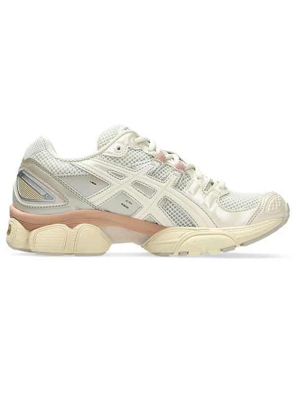 Кроссовки gel-nimbus 9 'pale oak cream' Asics — изображение 2 из 4, бледный/кремовый