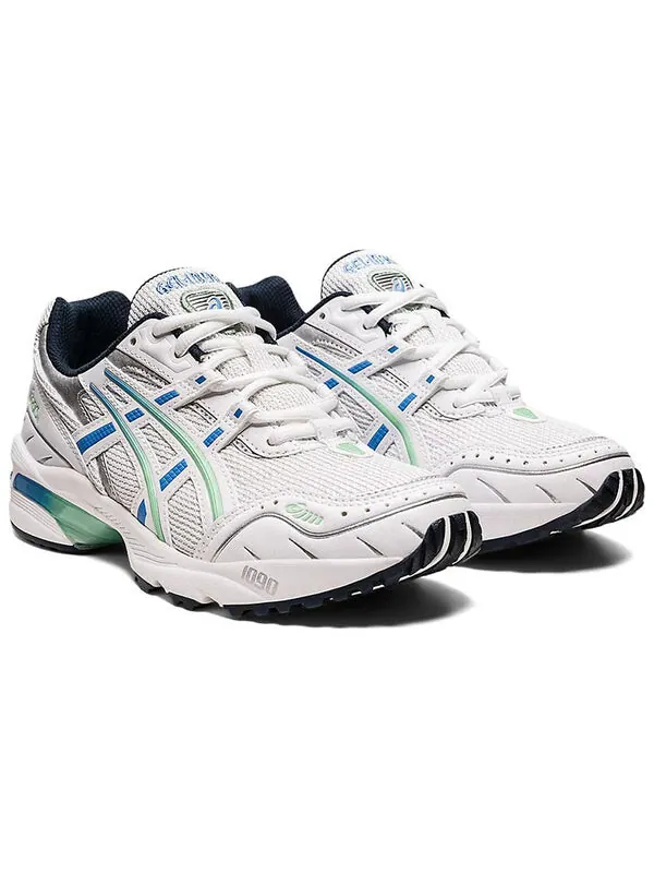 Кроссовки гель 1090 Asics — изображение 3 из 4, белый/синий