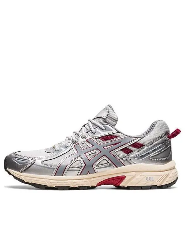Кроссовки гель венчур 6 Asics — изображение 1 из 4, серо-серебристый