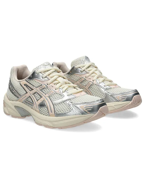 Кроссовки гель 1130 серебристый упаковка Asics — изображение 3 из 4, серебристый/розовый
