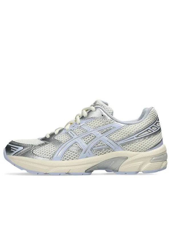 Кроссовки гель 1130 серебристый упаковка Asics — изображение 1 из 4, кремовый/синий
