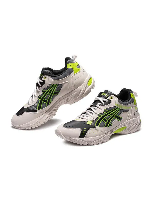 Кроссовки гель 100 тр Asics — изображение 3 из 4, черный/белый/зеленый