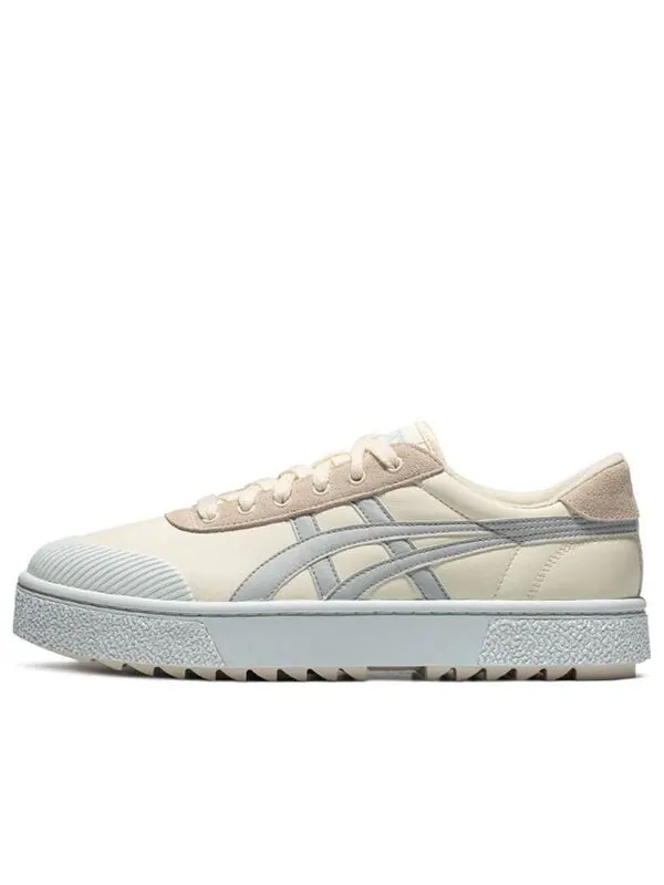 Кроссовки court trail sneakers ivory/blue Asics — изображение 1 из 4, синий