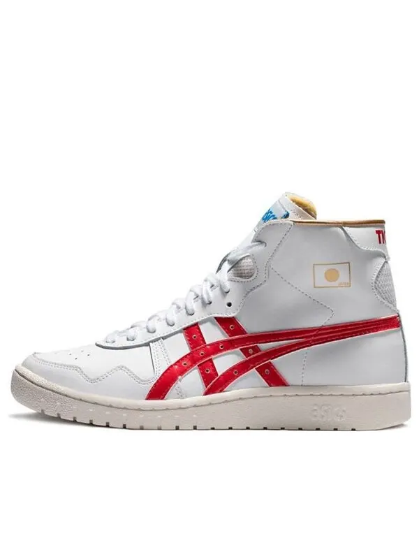 Кроссовки япония l ретро Asics — изображение 1 из 4, белый/красный