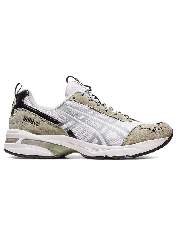 Кроссовки gel-1090 v2 'mid grey white' Asics — изображение 2 из 4, белый/серый