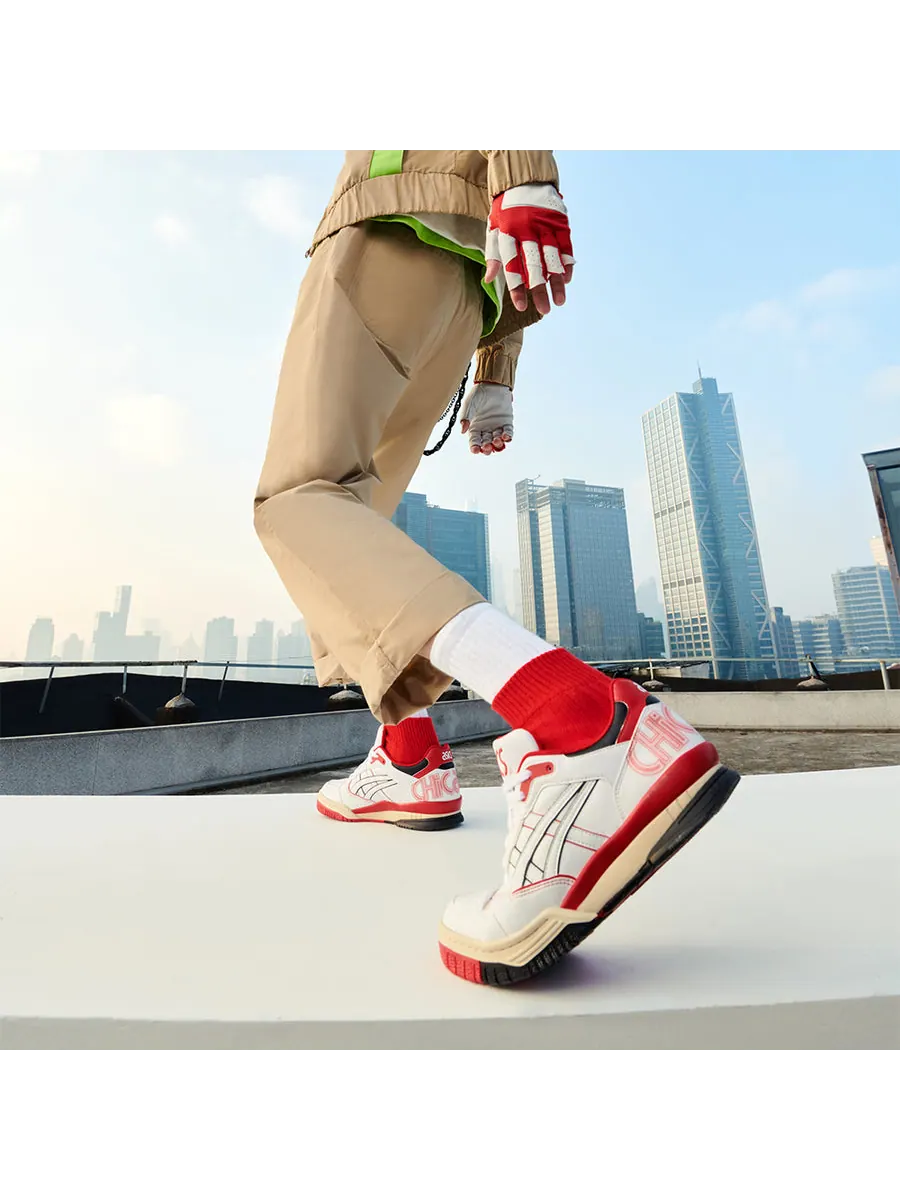 Кроссовки ASICS Gel-Spotlyte Low 'White Red' — изображение 8 из 8, красный