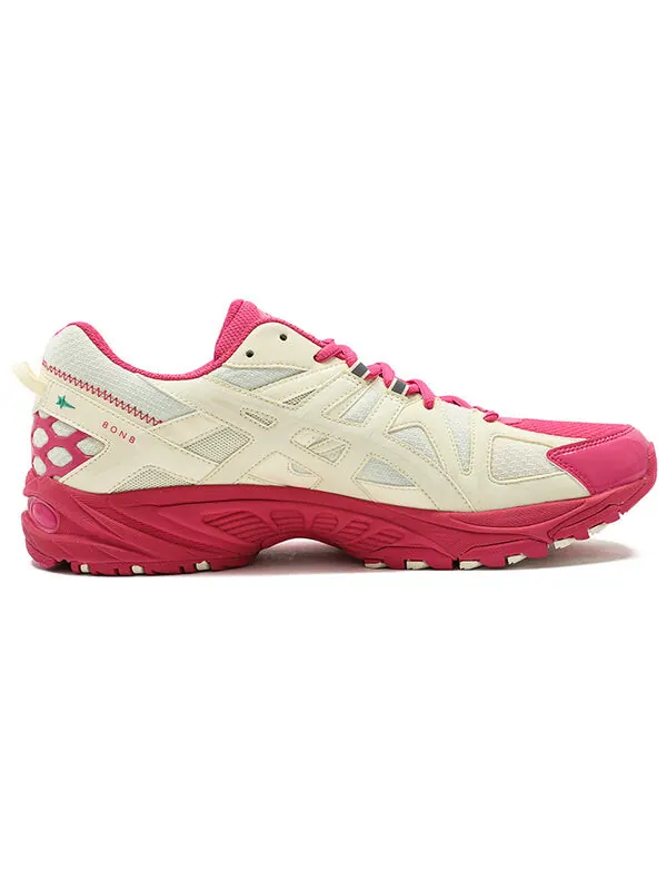 Кроссовки 8on8 x унисекс гель кахана тр кроссовки красные Asics — изображение 2 из 4, розовый красный/кремовый