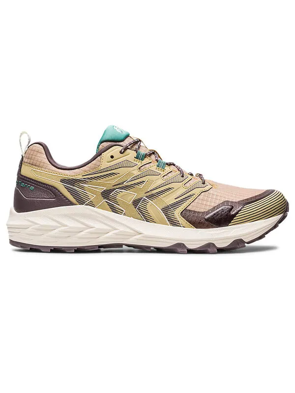Кроссовки гелевые trabuco terra sps Asics — изображение 2 из 4, песочный/кремовый