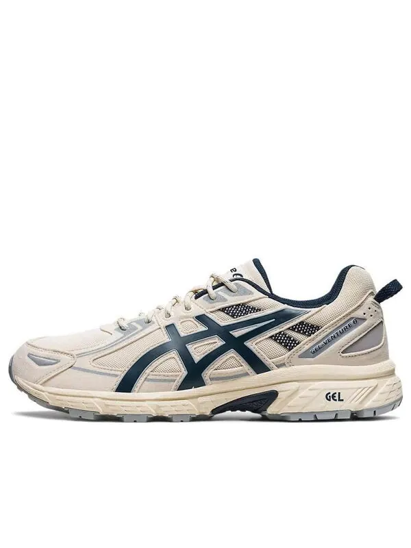 Кроссовки гелевые Venture 6 sps Asics — изображение 1 из 4, белый/синий
