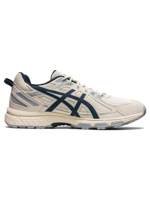 Кроссовки гелевые Venture 6 sps Asics — изображение 2 из 4, белый/синий