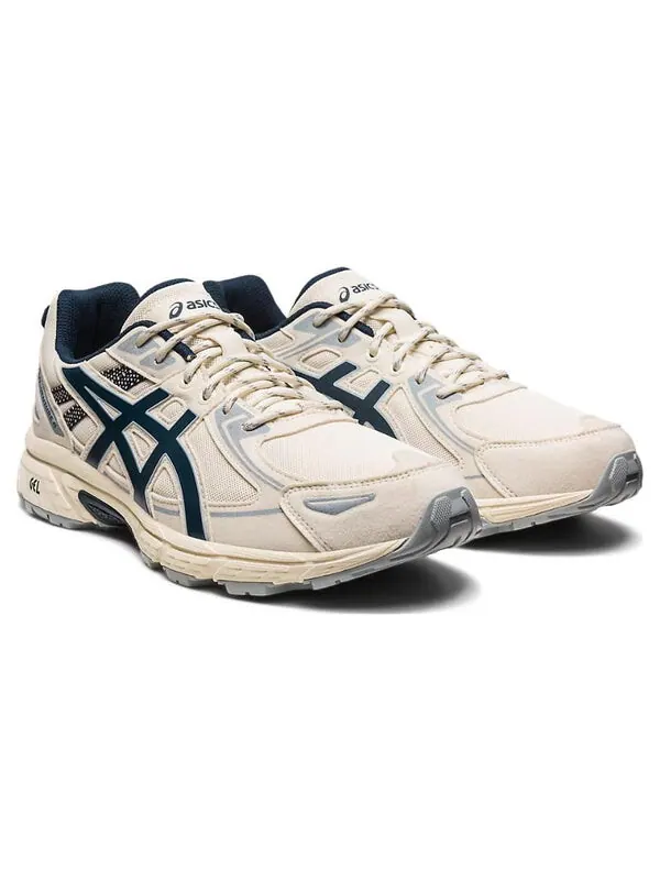 Кроссовки гелевые Venture 6 sps Asics — изображение 3 из 4, белый/синий
