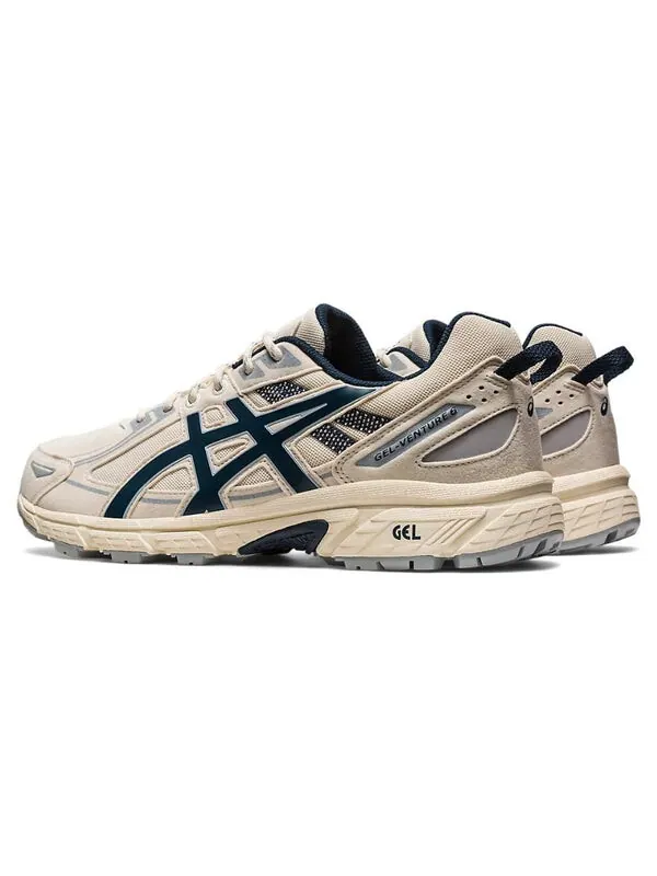 Кроссовки гелевые Venture 6 sps Asics — изображение 4 из 4, белый/синий