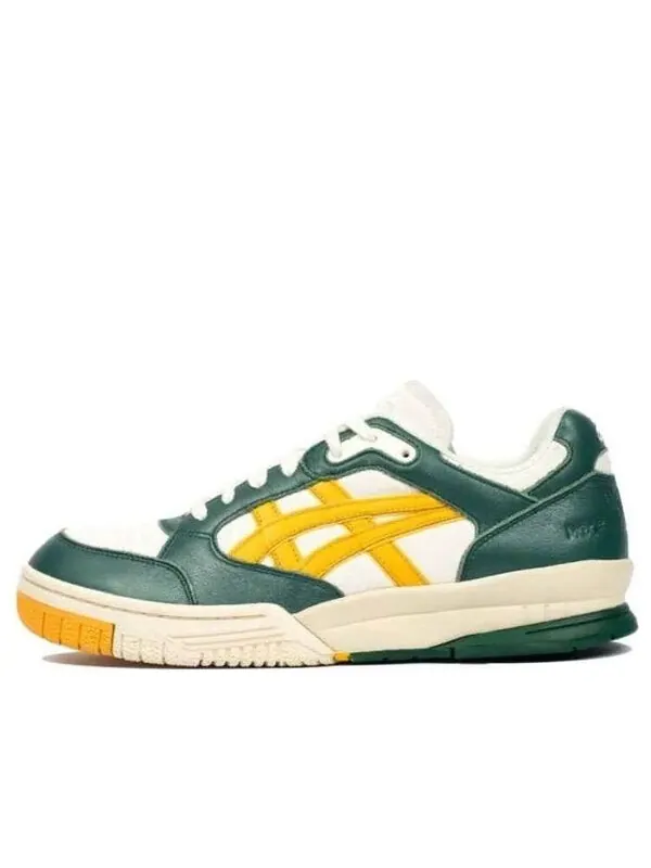 Кроссовки myge x десятилетия гелевые Spotlyte Mad Asics — изображение 1 из 4, кремовый/зеленый
