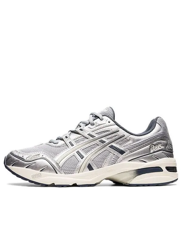Кроссовки гель 1090 Asics — изображение 1 из 4, серебристый/синий