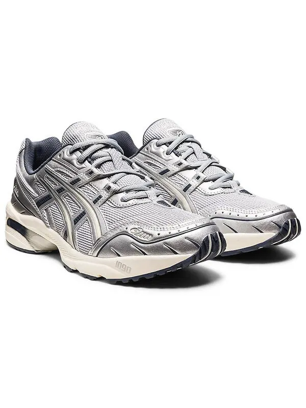 Кроссовки гель 1090 Asics — изображение 3 из 4, серебристый/синий
