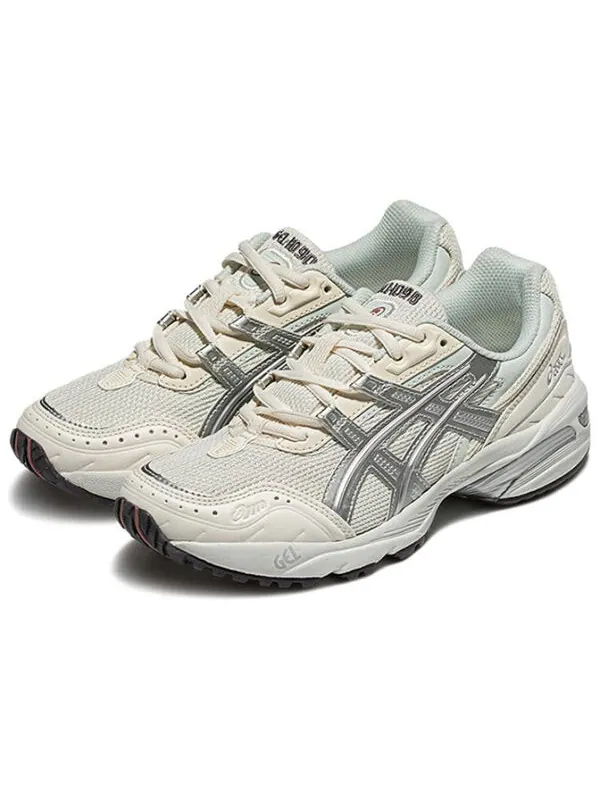 Кроссовки гель 1090 Asics — изображение 2 из 4, серебристый/бежевый