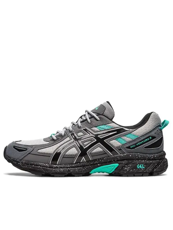 Кроссовки гель венчур 6 Asics — изображение 1 из 4, серый/черный
