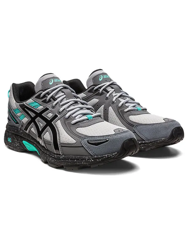 Кроссовки гель венчур 6 Asics — изображение 2 из 4, серый/черный