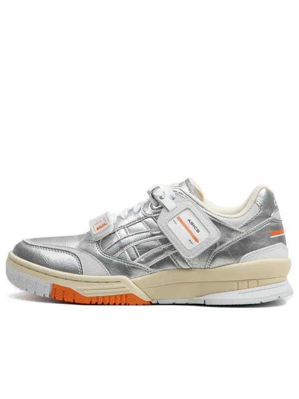Кроссовки гелевые spotlyte low v2 Asics — изображение 1 из 4, серебристый/белый