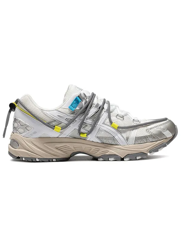 Кроссовки кахана тр v2 Asics — изображение 2 из 4, белый//желтый-синий
