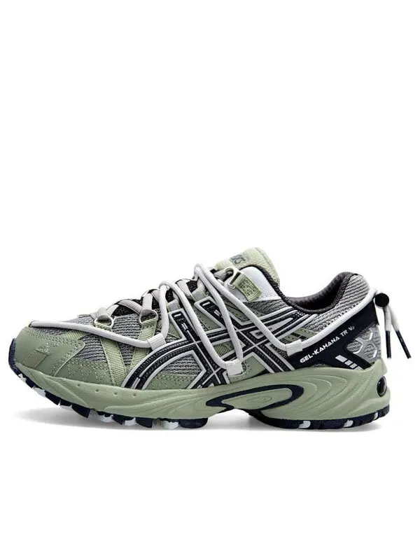 Кроссовки гелевые кахана тр v2 Asics — изображение 1 из 4, светлый зеленый/серый